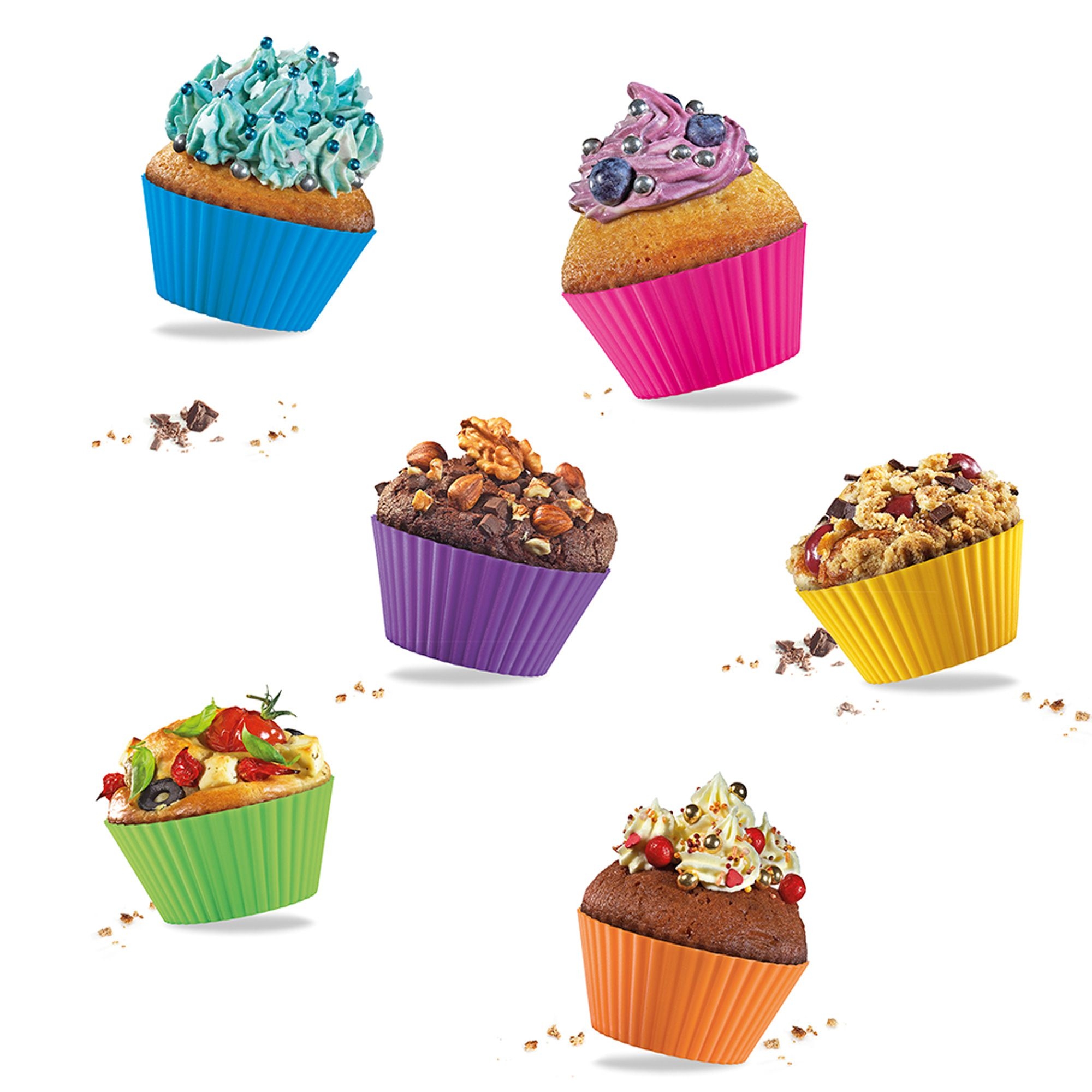 Küchenprofi - muffin tins - BAKE - Ø 9 cm, set of 6