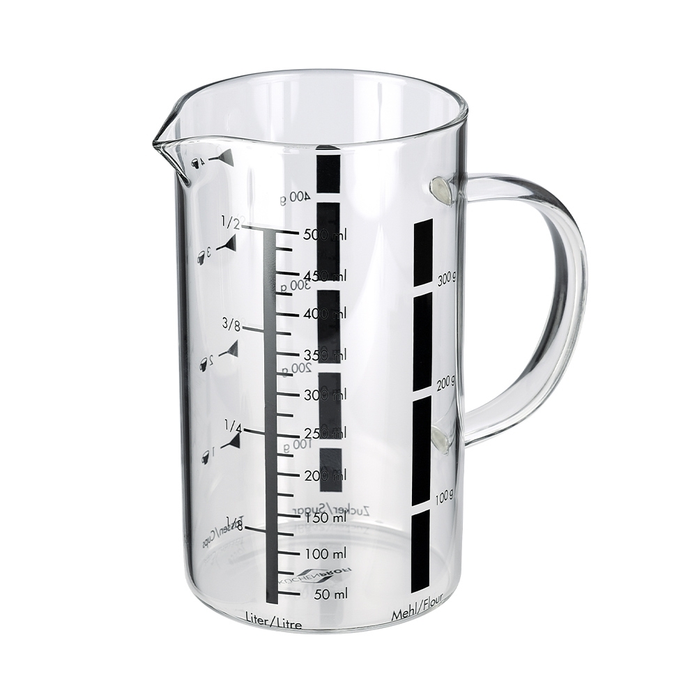 Küchenprofi - glass measuring cup with handle