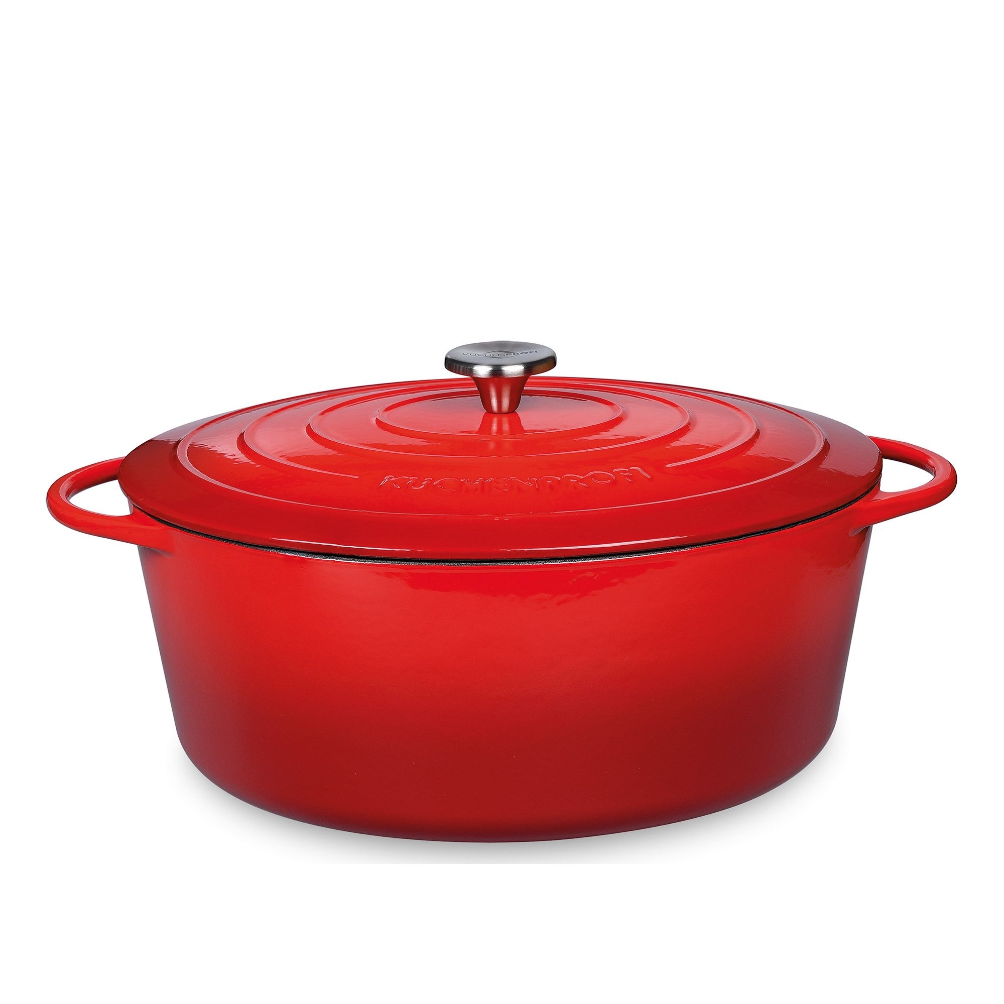 Küchenprofi - PROVENCE - oval French Oven - red - 40 cm